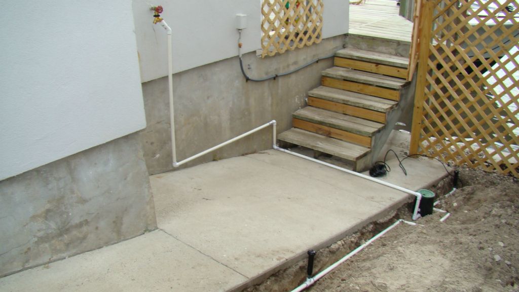 INSTALLATION OF SPRINKLER SYSTEM
